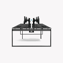 Escriptori per a quatre persones